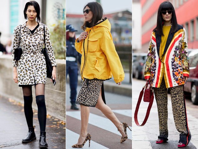 Animal prints done the street style way.