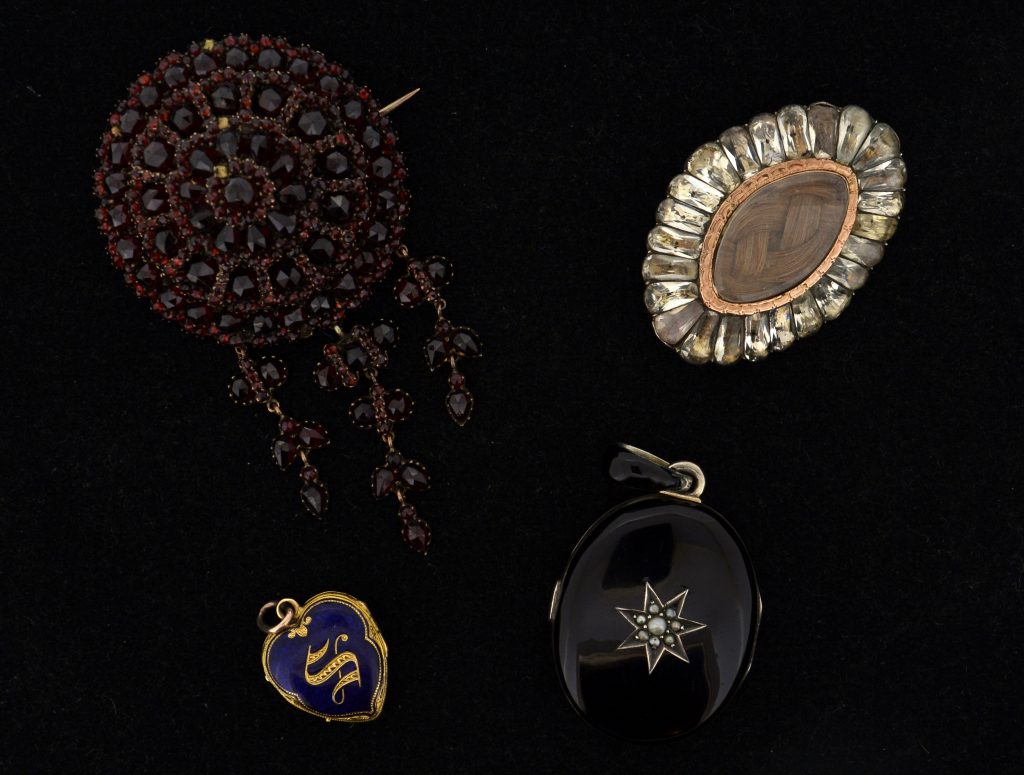 Victorian Pendants and Brooches