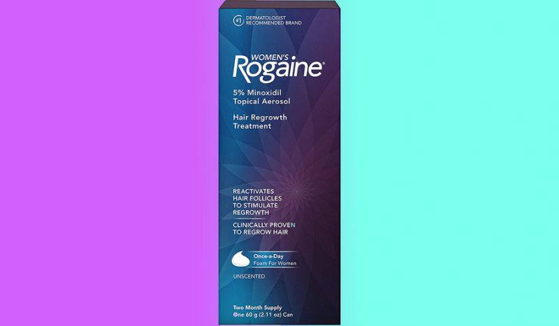 Rogaine might help protect your hair from thinning and hair loss. (Photo: Amazon)