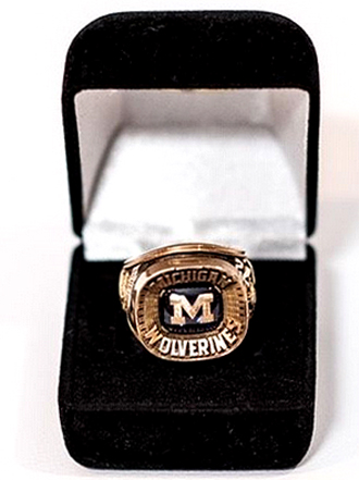 Bo Schembechler championship ring auctioned