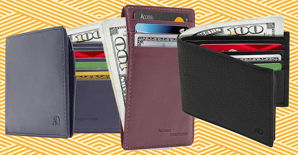 Access Denied RFID-blocking wallets are so compact yet so accommodating. (Photo: Amazon) 